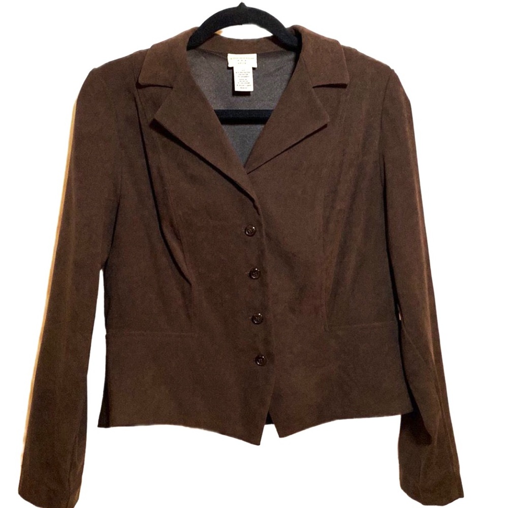 Covington blazer, dark brown, 12P
